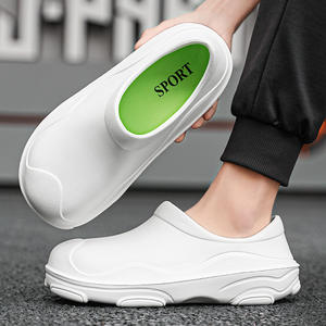 Zapatos de Cocina Antideslizantes y Antiestáticos Greatshoes, Zapatos de Chef con Parte Superior de EVA y Suela de Goma, Zapatos de Trabajo de Cocina Económicos para Hombre, Zapatos Formales Médicos - Product Image 1