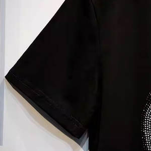 Camiseta de Moda para Hombre con Pedrería, Estilo Casual, Manga Corta, Material Cómodo y Moderno - Product Image 6