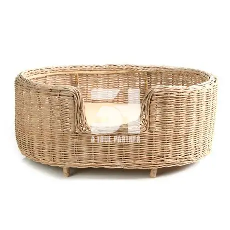 Premium Handmade Rattan Pet House/ Pet Bed For Dog & Cat Made In Vietnam Ready To Ship With Best Price