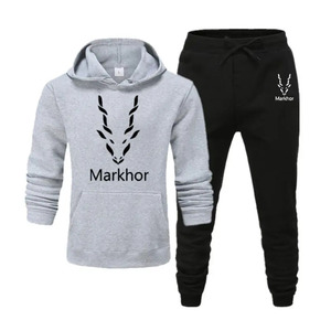 Sudaderas de Algodón Grueso de 420 g/m², Conjuntos Deportivos con Capucha Personalizados para Hombre, Estampado Digital con Letras, Ropa Urbana Informal de Invierno - Product Image 6