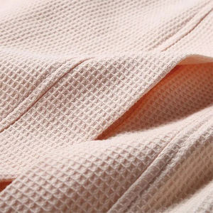 Hotel Spa Bathroom Robes <b>Waffle</b> Collar Microfiber <b>Waffle</b> <b>Bathrobe</b> - Product Image 3