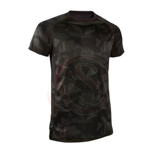 Camisetas de Verano para Hombre al por Mayor, Cuello Redondo, Seda/Algodón, Transpirables, Sublimadas, Personalizadas, para Gimnasio, Ajuste Regular - Product Image 1