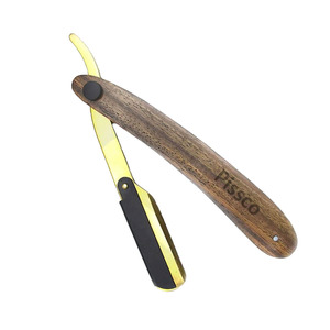 Navaja de afeitar recta para hombre, navaja de barbero de filo recto para hombre - Product Image 5