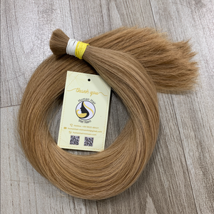 Extensiones de cabello suave a granel de doble cutícula alineada de alta calidad, envío rápido, cabello liso - Product Image 3