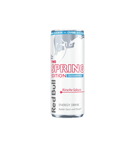 Wholesale Red Bulls Spring Edition 2026 Sakura Cherry Sugar Free 24x250ml Cans Contains 8mg Niacin Per 100ml - Product Image 5