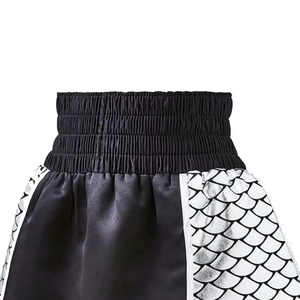 Shorts de boxe MMA tendance pour unisexe, ajustement confortable, extensible, léger, respirant, séchage rapide, 100% polyester - Product Image 3