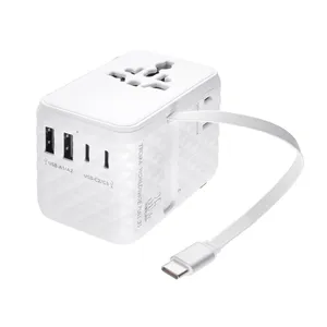 Adaptateur de voyage USB promotionnel pour une utilisation mondiale - Product Image 5