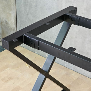 XConcept Patas de Mesa de Acero de Diseño Minimalista de 140x60cm, Ensambladas HCXC003 - Product Image 5