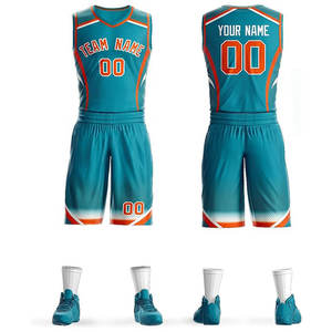 Ensembles de maillots et shorts d'équipe personnalisés, nouveaux uniformes de basket-ball, prix de gros, uniforme de basket-ball - Product Image 5