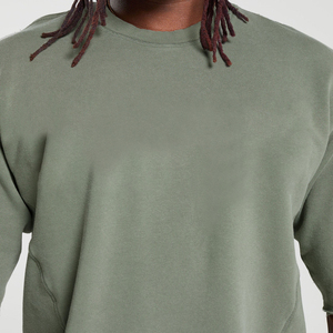 Fabricante de camisetas de alta calidad Precio asequible Camiseta de manga corta de color personalizado desteñida para hombre Tallas grandes Camiseta de lavado ácido en blanco - Product Image 5