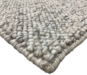 2023ベストセラー手織りウールエリアラグI寝室用の超快適なラグIループエリアラグ