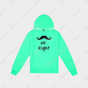 เสื้อมีฮู้ดสำหรับผู้ชายผ้าคอตตอนผสมใส่สบายพร้อมโครงร่างพื้นฐานเหมาะสำหรับใส่ทำงานเดินทางจากที่บ้านหรือในยิม - Product Image 2