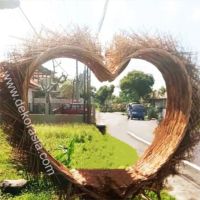 Nido Grande para Pájaros en la Árbol, Decoración Ecológica para Jardín y Hogar, de Indonesia