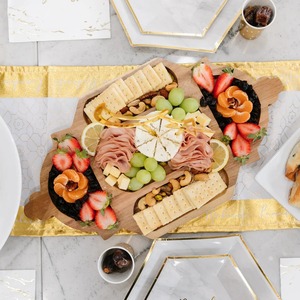 ถาดเสิร์ฟอาหารไม้รอมฎอนมีดีไซน์หรูหราเหมาะสำหรับใช้เป็นของขวัญวันผลไม้แห้งชาและของตกแต่งโต๊ะสำหรับงานรื่นเริง - Product Image 5