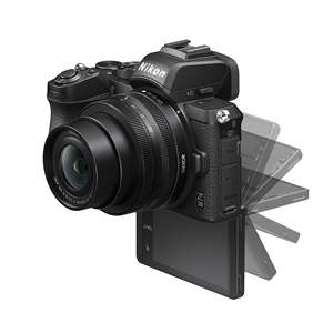 Kit de Cámara sin Espejo de Alta Velocidad Z50 FTZ, AF Híbrido de 209 Puntos, Películas 4K UHD, Monitor LCD de Alta Resolución, Elementos de Sensor CMOS CCD - Product Image 4