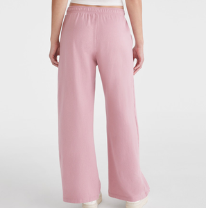 2025 recién llegado 100% algodón de pierna ancha pantalones de chándal holgados logotipo impreso personalizado transpirable ropa informal Joggers para mujeres - Product Image 3
