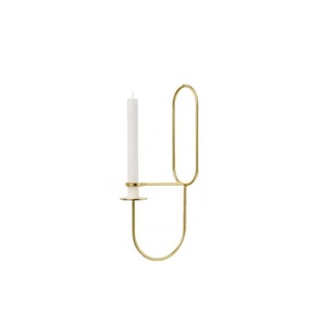 Portavelas de pie con acabado dorado para interior y exterior, uso para fiesta de boda, decoración del hogar, otros portavelas, linternas y tarros de velas - Product Image 4