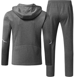Vente en gros de vêtements décontractés et de jogging de haute qualité pour hommes ensembles de vêtements d'extérieur d'été et d'hiver avec motif tricoté imprimé - Product Image 2