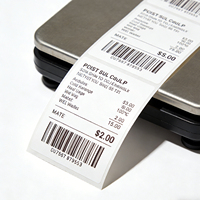Muestras Disponibles, Etiqueta Térmica con Recubrimiento Superior para Códigos de Barras, para Gestión de Almacenes, Etiqueta de Guía de Envío Logístico, Personalizable, Promocional