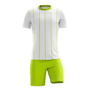 Uniforme de Fútbol Personalizado, Conjunto de Camiseta y Pantalones Cortos Transpirables para Entrenamiento de Equipo, Partidos y Rendimiento Atlético - Product Image 1