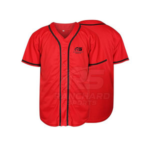 Maillot de baseball respirant à séchage rapide, maillot de baseball à manches courtes le plus vendu, meilleur maillot de baseball en vente en 2025 - Product Image 3