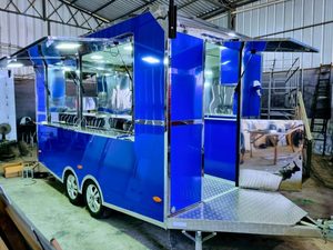 Cuisine adaptée aux besoins du client par remorque standard de chariot de restauration rapide de camion de nourriture à vendre - Product Image 6