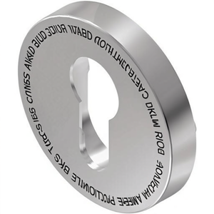 Rondo Stainless Steel Round Rosette for Fire Protection BKS <b>Door</b> <b>Plates</b> - Product Image 3