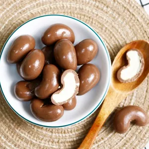 牛奶巧克力夹心腰果，由越南巧克力和糖果制造的传奇巧克力糖果批发