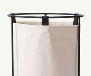 Cesta de almacenamiento de lona blanca de alta calidad con marco único para uso en la cocina y almacenamiento de alimentos al por mayor disponible - Product Image 3