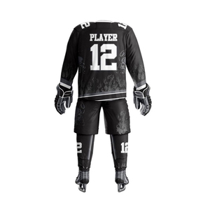 Premium Quality Custom Team Name Ice Hockey Jersey Set Handmade Professional Factory-Made Uniform <b>Pant</b> Set High Ice Hockey Wear - Product Image 3