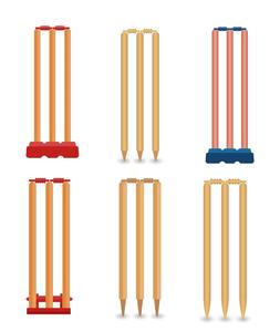 Ensemble de 3 souches de cricket en plastique de qualité supérieure pour personnes âgées - Product Image 1