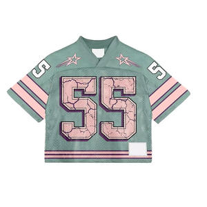 100% camisas de malla de poliéster Multi diseño Color Producto popular Manga corta Servicio OEM La más alta calidad - Product Image 2