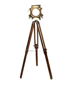 Lampe de sol en métal et en bois à succès sur Amazon pour l'éclairage dans les événements à domicile ou les lampes de lecture de bonne qualité avec des prix de gros - Product Image 1