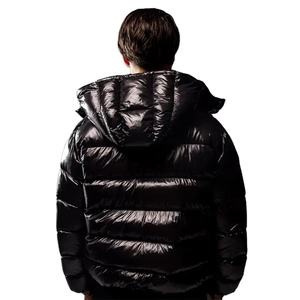 Fabricante de Ropa OEM Personalizada, Chaquetas Acolchadas de Plumón Impermeables para Hombre, Talla Grande, de Invierno, con Logotipo Personalizado - Product Image 4