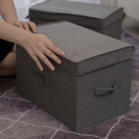 Boîtes de rangement en tissu personnalisables, écologiques et durables MA18.1, pliables, organisateur de garde-robe, prix d'usine, sac en tissu Oxford