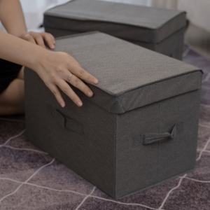 MA18.1 Boîtes de rangement en tissu personnalisables Organisateur pliable de garde-robe de maison Prix d'usine Oxford Matériel pour enfants Jouets Vêtements - Product Image 3