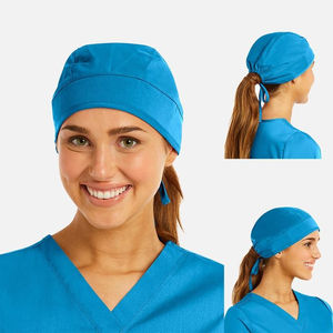 Best Design OEM Logo Elastic Adjustable Nursing Scrub Caps for Men Women <b>Doctors</b> Dentists Surgical Printing Dental Scrub Cap - Product Image 2