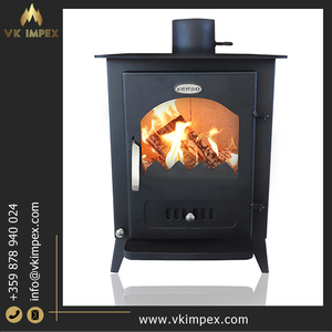 7.5kW Eficiencia de calor nominal Chimeneas de leña de hierro fundido de diseño moderno de alta calidad de Bulgaria a bajo precio - Product Image 5