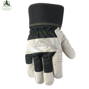 Fabricant professionnel TACHTICAL STANDARD TS-SG-07 Gants de sécurité en cuir respirant et flexible de haute qualité, personnalisables - Product Image 2