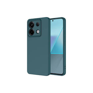 Funda de Silicona Líquida Verde Oscuro Premium para Xiaomi Redmi Note 13 Pro 5G 4G, Antigolpes, Tacto Suave, TCMK Mara Plus - Product Image 1
