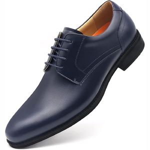 Calidad profesional Venta caliente por encargo al por mayor color liso elegante al aire libre antideslizante hombres zapatos de cuero de invierno - Product Image 3