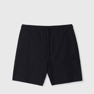 Pantalones Cortos Deportivos de Hombre, Casuales, Elegantes, Sostenibles, de Lona de Poliéster/Algodón, con Cintura Elástica - Product Image 2