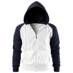 Venta al por mayor de invierno 100% algodón polar ropa de calle en blanco liso holgado suave algodón sudaderas con capucha hombres listos para enviar sudaderas con capucha lisas para hombres - Product Image 2