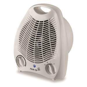 Calentador Eléctrico Pleinair International 2000W Blanco TV EC2000, Calentador con Ventilador Blanco TV 2000W - Product Image 1