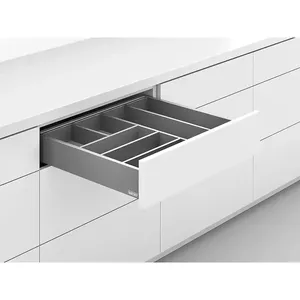 Organizador de Cajones de Plástico Artflow de 18 mm, 270x450, Gris - Product Image 1