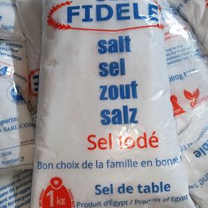 Sal de Mesa Pura Natural Refinada e Iodada Fidele Premium, Grado Alimenticio, 1 kg, Egipto - Product Image 2