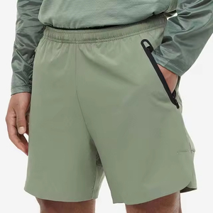 Vente en gros Nouveau coupe-vent en polyester et nylon pour hommes Ensemble short et coupe-vent à manches longues imperméable Ensemble short et coupe-vent grande taille - Product Image 4