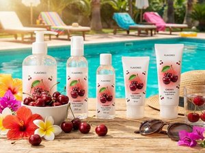 Lubricante a Base de Agua con Sabor a Cereza, Botella con Atomizador de 200 ml, Ecológico, a Base de Plantas Naturales Puras para Uso Adulto - Product Image 5