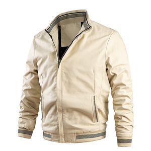 Chaqueta de Motocicleta a la Moda, Ropa con Logotipo Personalizado, Chaqueta Casual Urbana para Hombre, Chaqueta Bomber para Hombre, Primavera Otoño - Product Image 2