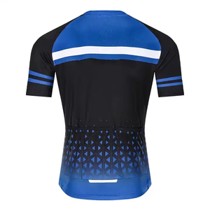 Ensembles de vêtements de cyclisme pour hommes personnalisables de haute qualité, taille plus, respirants, manches courtes, 100% polyester - Product Image 3